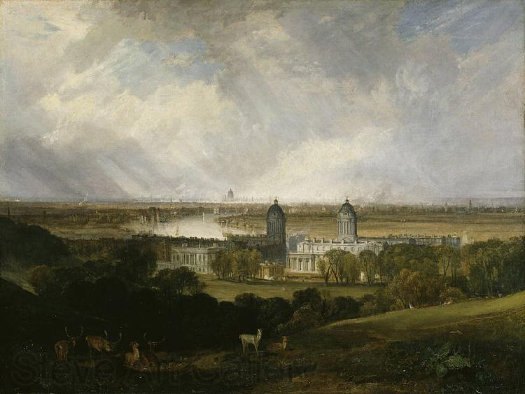 Joseph Mallord William Turner London from Greenwich Park France oil painting art